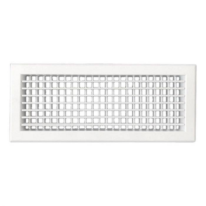 Wandgitter VTA-8110D (EINBAU) Stahl – 300 x 300 mm – mit verstellbaren Doppellamellen