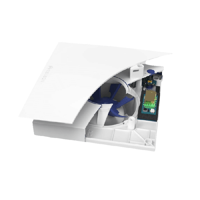 Renson Waves Badezimmer/WC-Ventilator - app-gesteuert - Geruchs-, Feuchtigkeits- und CO2-Sensor - Ø 100/125mm