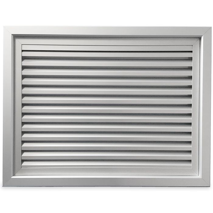 Whirlpool-Gitter für Lochgröße (BxH) 400 x 300 mm - Aluminium - herausnehmbare Einlage