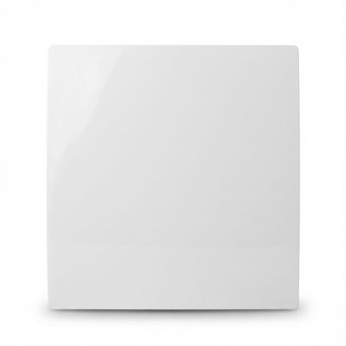 Whisper Pro-Design Badlüfter – mit Nachlauf – Ø 125 mm – Kunststoff – Weiß