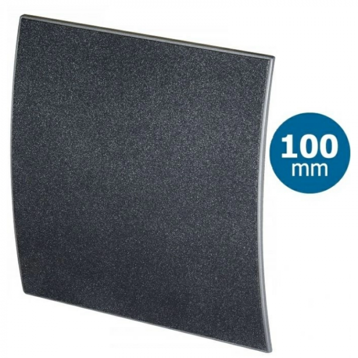 Whisper Design-Lüftungsgitter quadratisch (Abluft & Zuluft) Ø 100 mm – Kunststoff – Grafit DELUXE Whisper Design-Lüftungsgitter quadratisch (Abluft & Zuluft) Ø 100 mm – Kunststoff – Grafit DELUXE