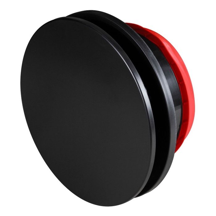 Whisper Designventil 125 mm Kunststoff - Zu- / Abluft - Schwarz (matt)