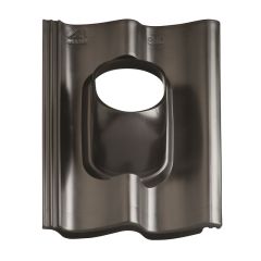 Kunststoff-Dachziegel Schnelldeckung SND 1-Ziegel, für Durchführung 110 und 131, Dachneigung 25-45° (0170071)