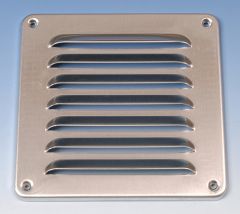 Aluminium Lüftungsgitter Aufbaumontage 155 x 155mm - ALU (1-1616A)