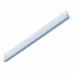 Aluminium Lüftungshaube für Aufbaumontage 370 x 30mm - WEISS (1-3703W)