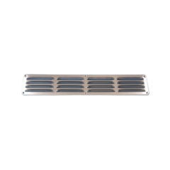 Aluminium-Lamellengitter Aufputz 500 x 90 mm – ALU (1-5009A)