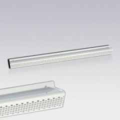 Aluminium Lüftungshaube für Aufbaumontage 300 x 30mm - WEISS (1-3003W)