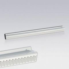 Aluminium Lüftungshaube für Aufbaumontage 300 x 30mm - WEISS (1-3003W)