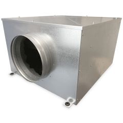 Blauberg ISO-B-250 Lüftungsbox 1300 m3/h – schallgedämmt – ERP2016 – 250-mm-Anschluss 