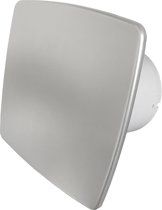 Whisper Pro-Design Badlüfter – mit Nachlauf – Ø 100 mm – Edelstahl *Bold-Line*